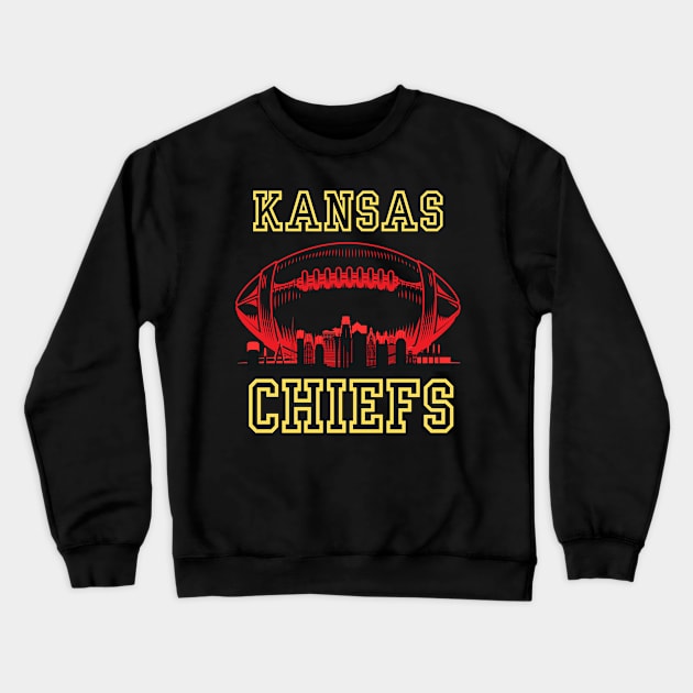 kc chiefs Crewneck Sweatshirt by soft and timeless